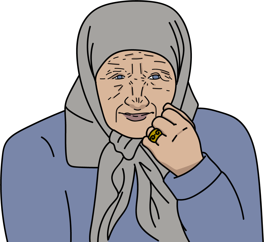 Močiutė aiškina